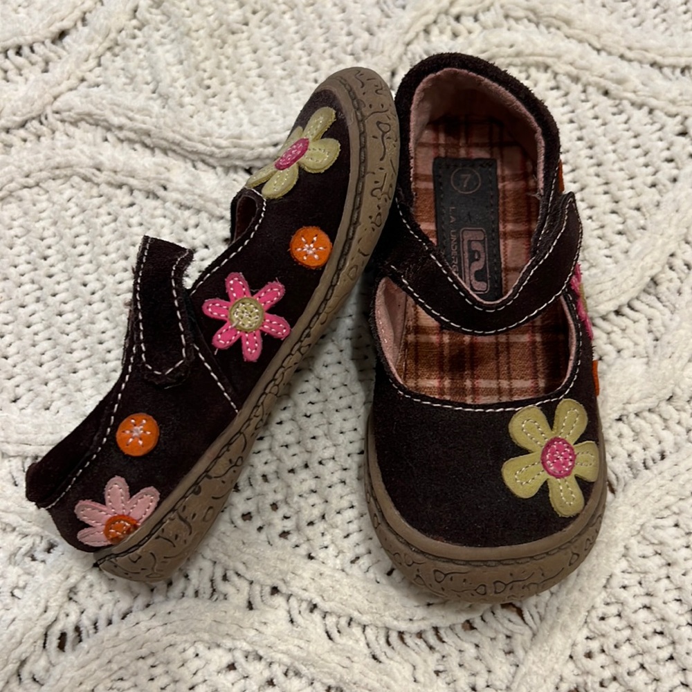 LA Underground Suede Mary Janes